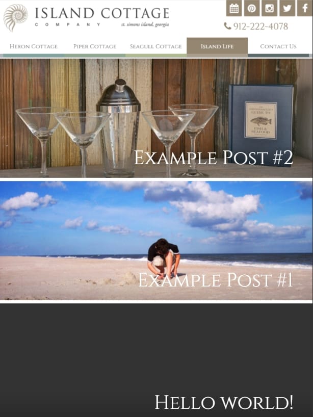 responsive tablet design